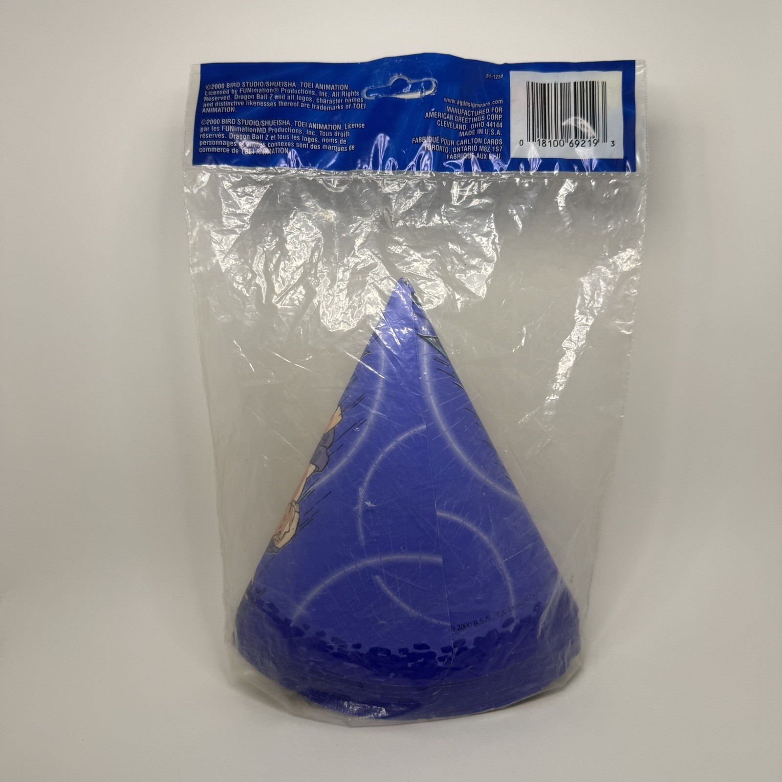 Dragon Ball Z Cone Party Hats DBZ Party Supplies 8 Ct