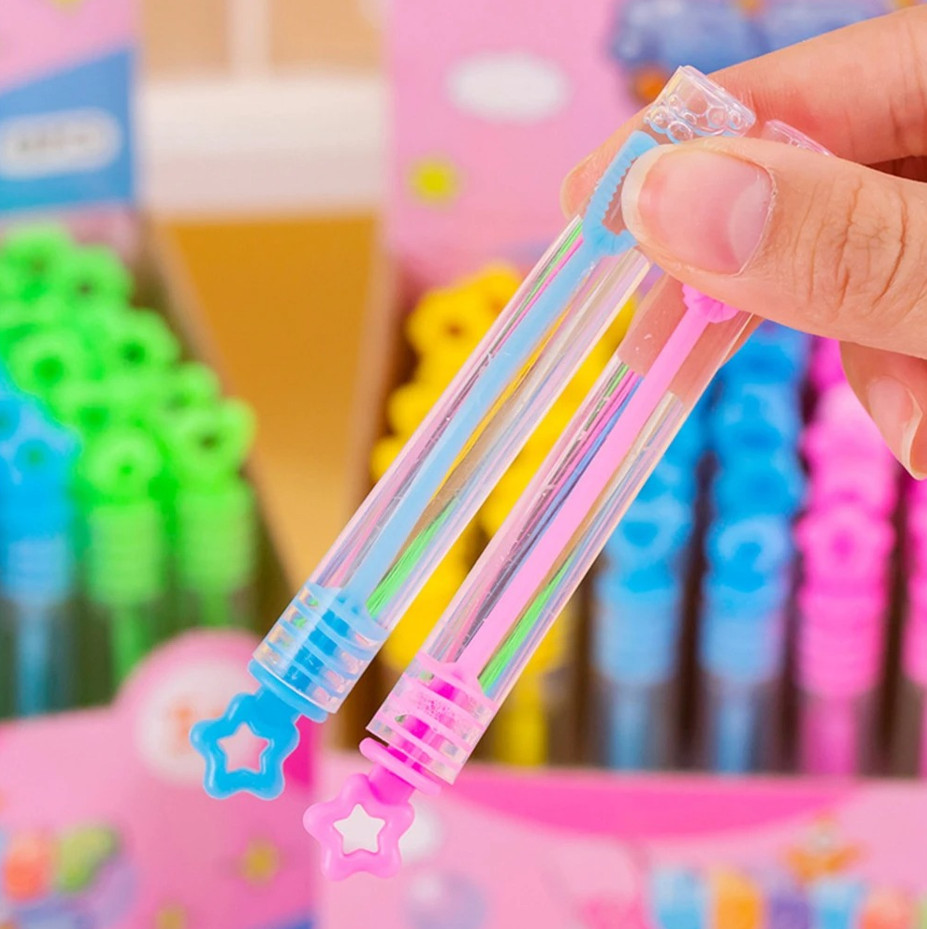 10pcs Mini Bubble Tubes Cute Party Favors Kids Gift Set