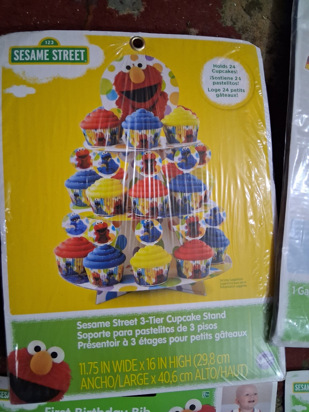 1st Birthday Sesame Street Party Supplies BRAND NEW! LOTS OF ITEMS! FREE SHIPING