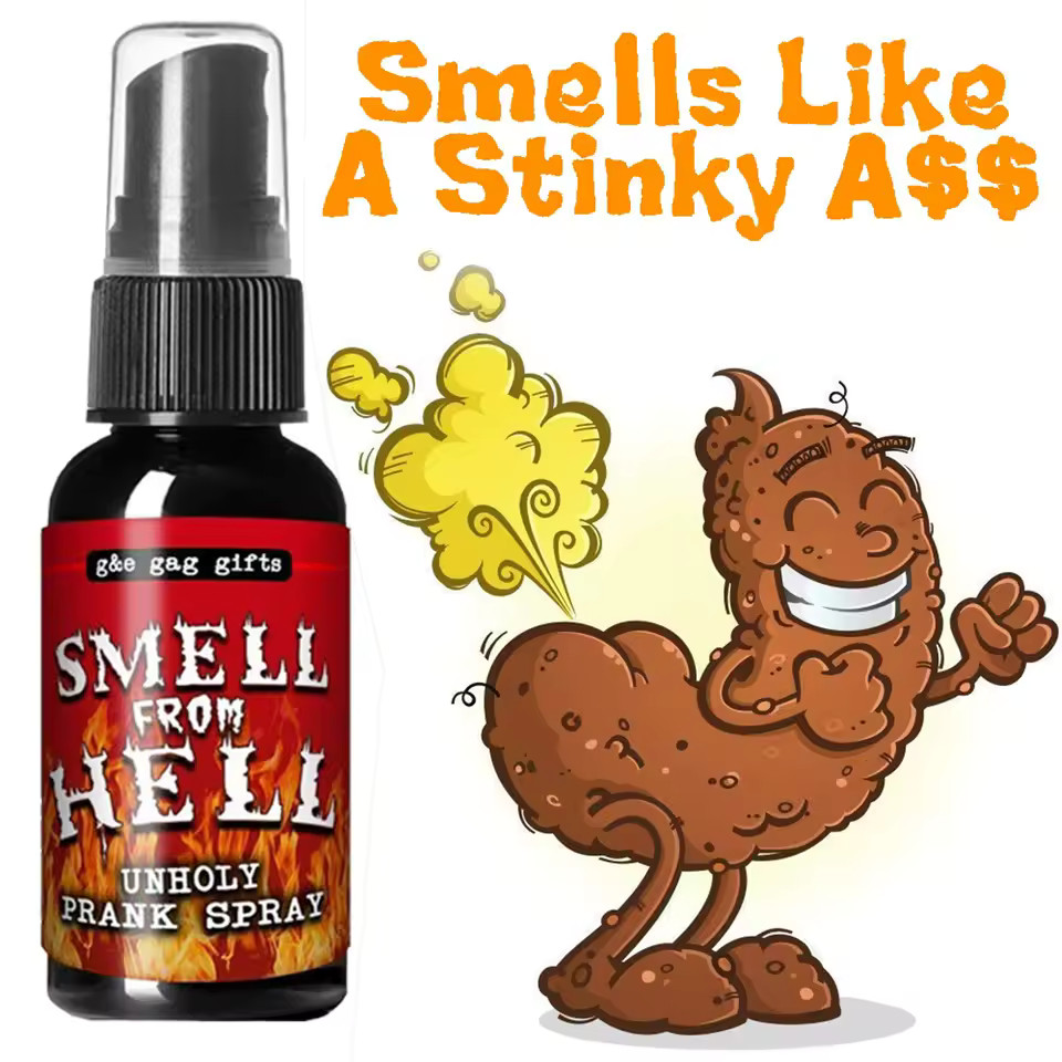 Liquid Fart Spray Stink Bomb Smelly Ass Toxic Bomb Crap Gag Prank Joke