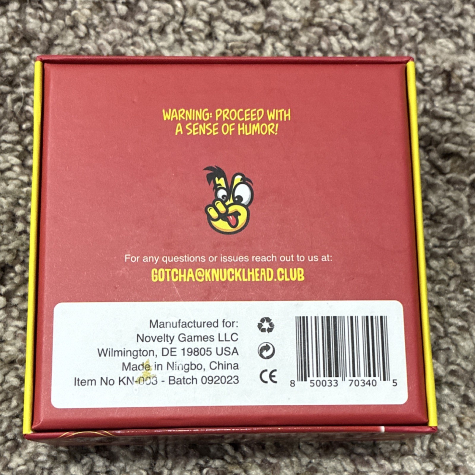 Knucklhead Dad Joke Generator 50 Jokes Groan Gadget KN-003 for Adults