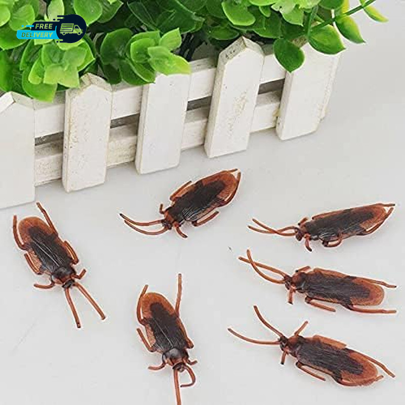 Prank Fake Roaches Favorite Trick Joke Toys Look Real Scary Insects Realistic
