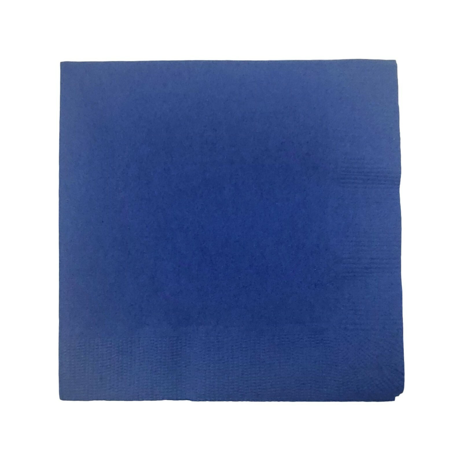 Royal Blue Plain Solid Color Paper Disposable Luncheon Napkins