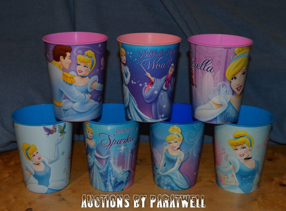 Plastic Re-Usable 16 oz Party Favor Cups Kids Theme Birthday Cups BPA Free safe