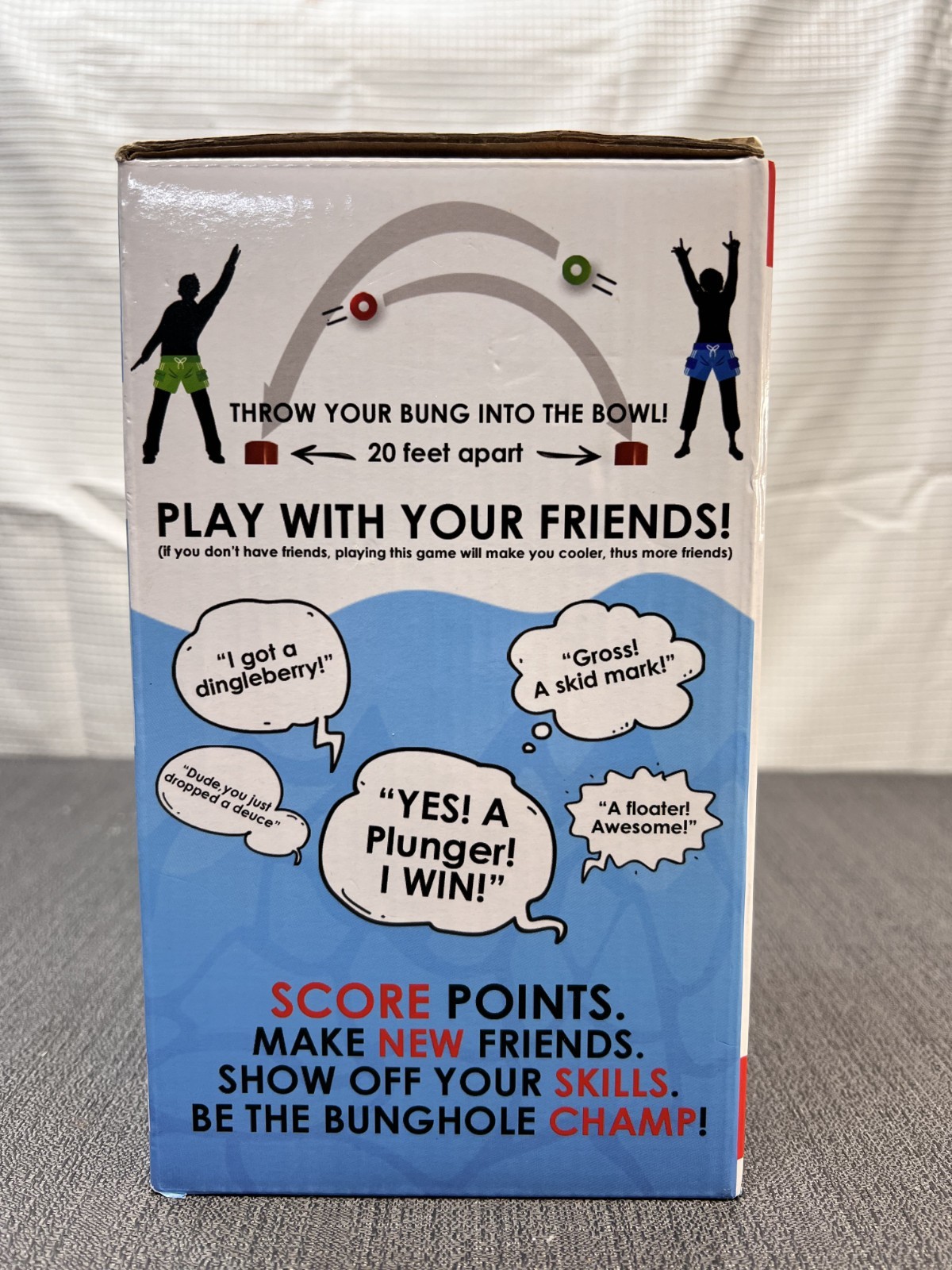 Bung Hole Toss Portable Cornhole Set for Beach Park Outdoor Family Fun Game