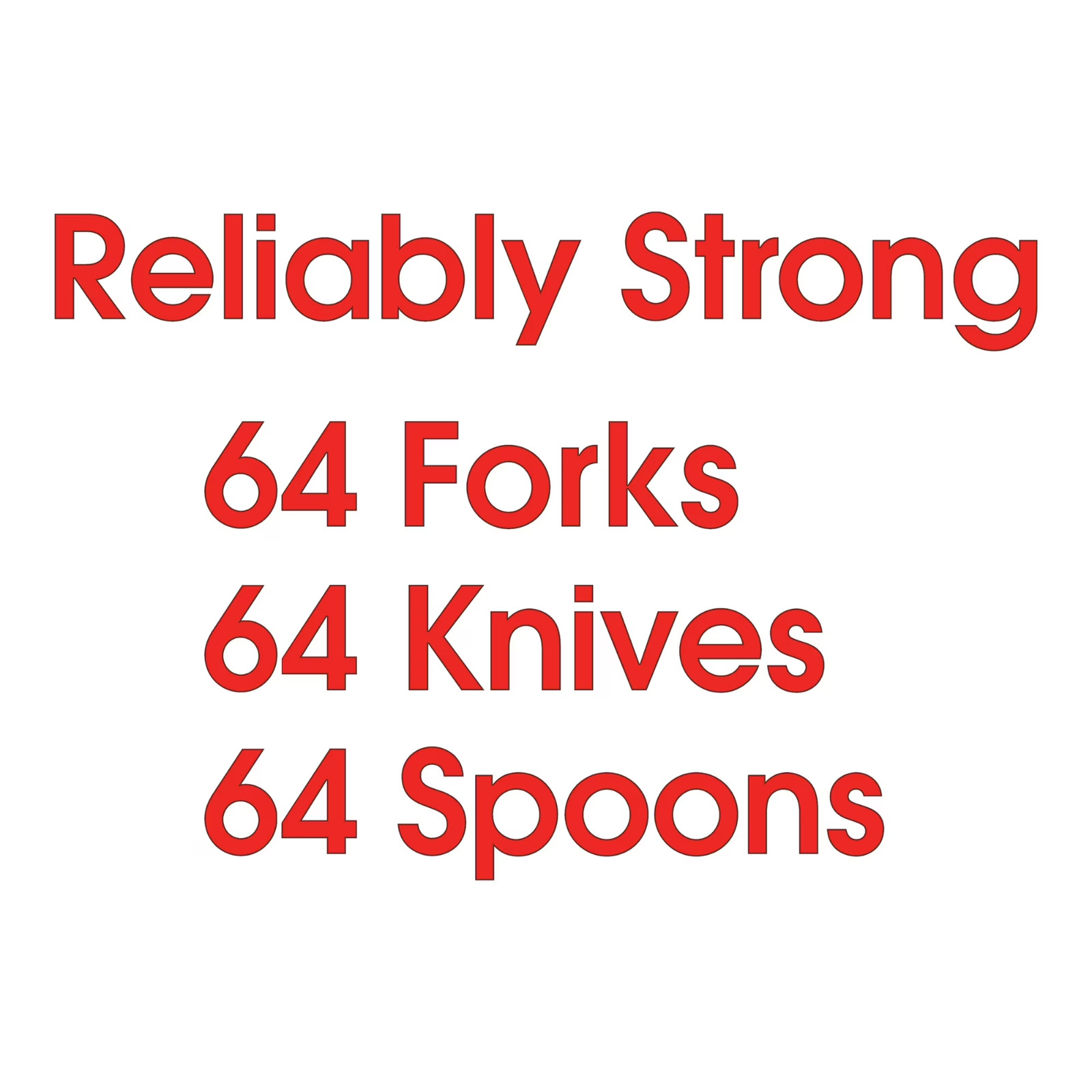 Great Value Clear Plastic Assorted Cutlery, 192 Count