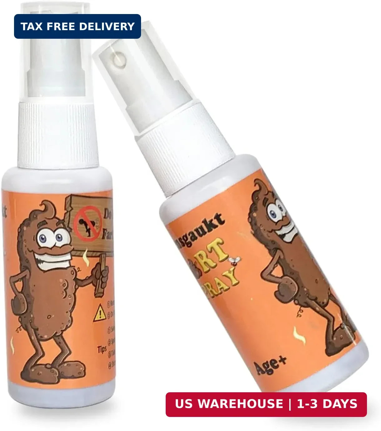 2 Pack Extra Strong Fart Spray – Hilarious Stink Bomb Gag Toy for Pranks & Fun