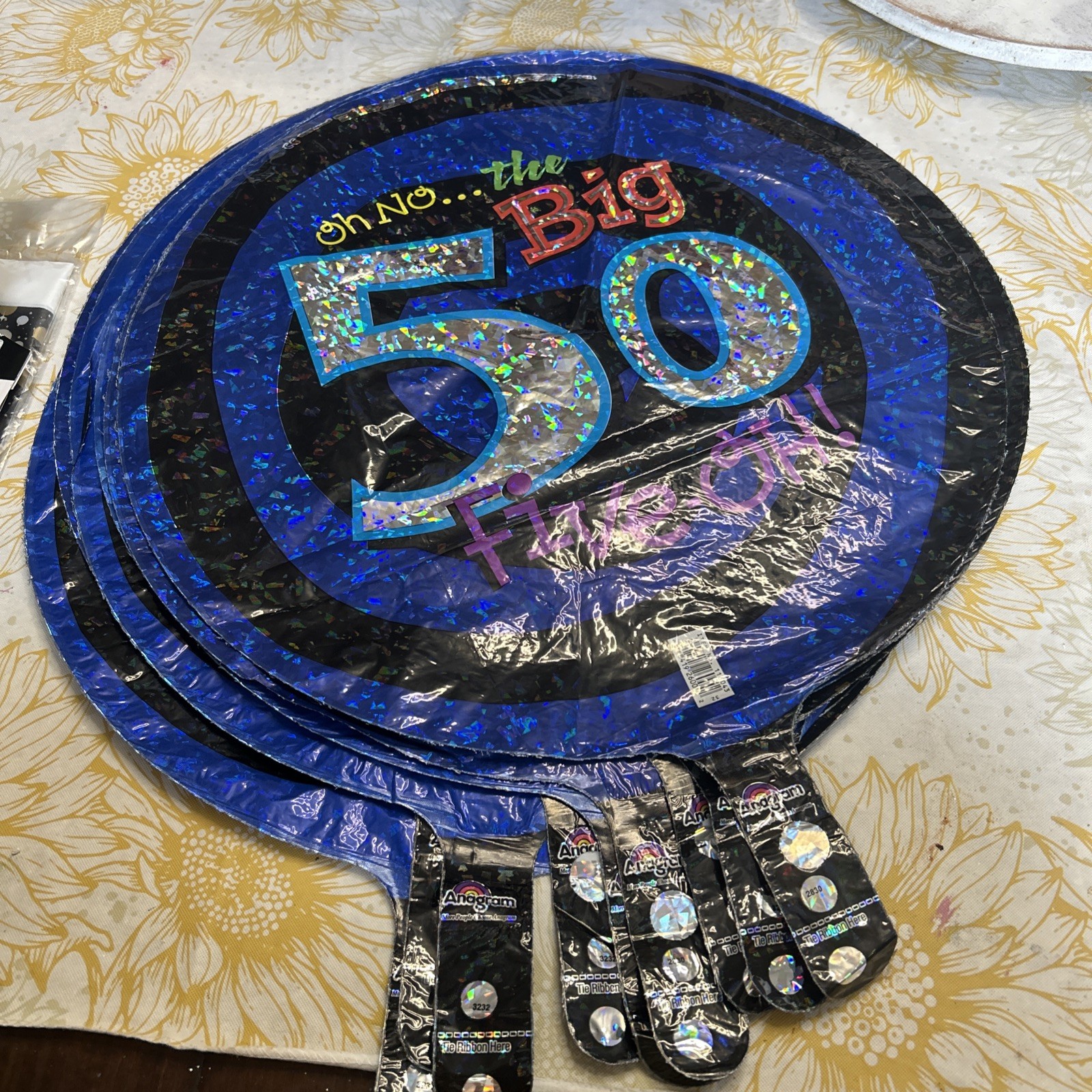 Over The Hill Birthday 50th Decorations,Over The Hill Decorations Funny, LOT 18