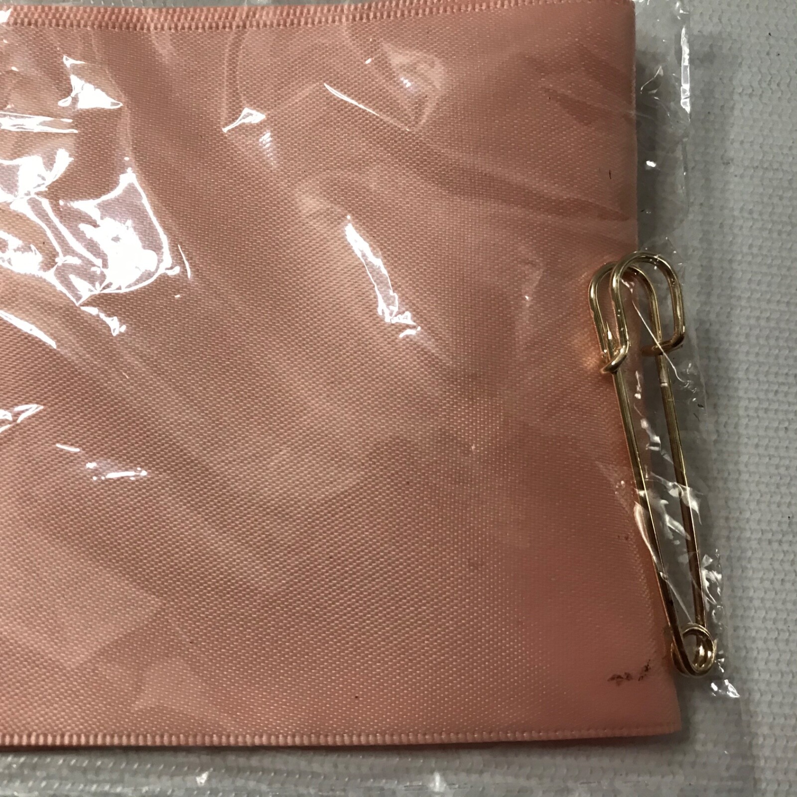 Blank Satin Sash Rose Gold Solid Pink 2 Pack New