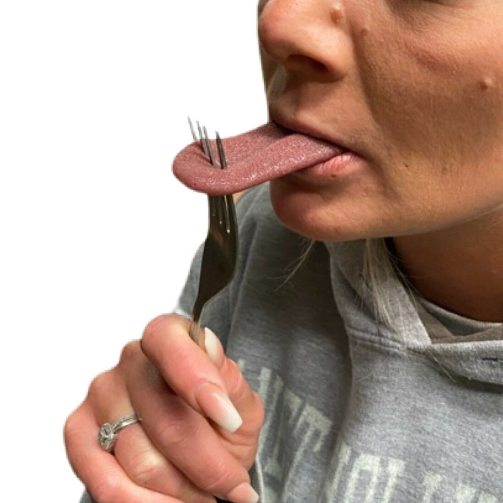 8× Halloween Harmless Realistic Fake Tongue Magic Trick Joke Prank Scary Toy USA