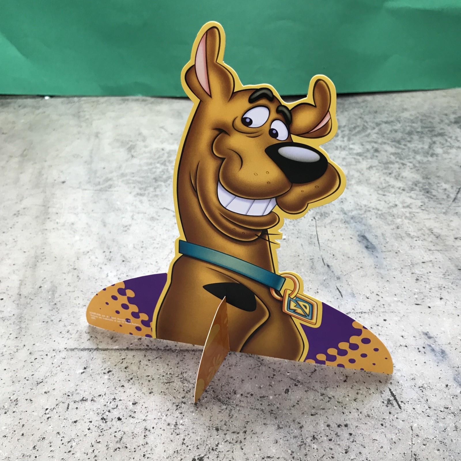 Vintage Scooby Doo Birthday Party Table Centerpiece Decor Halloween Party Stande