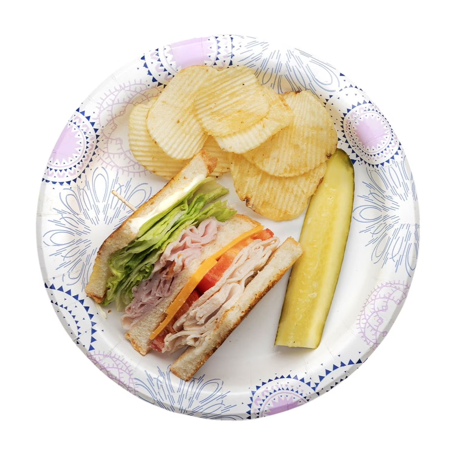 Great Value 8.5″ Everyday Disposable Paper Plates, 100 Count