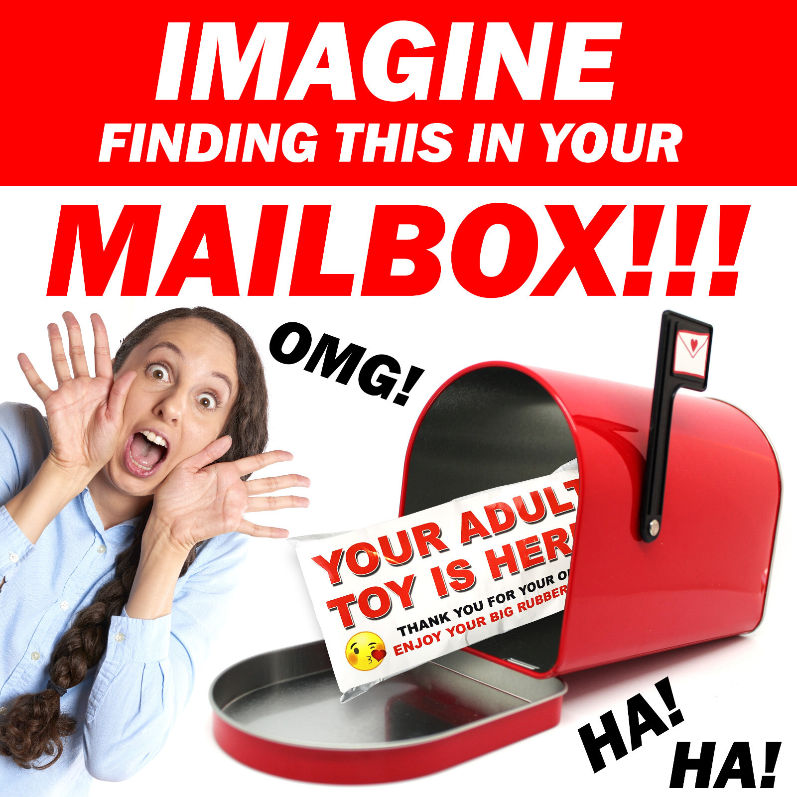 Prank Adult Joke Gag Gift gets Sent Directly to your Friends for Embarrassment!
