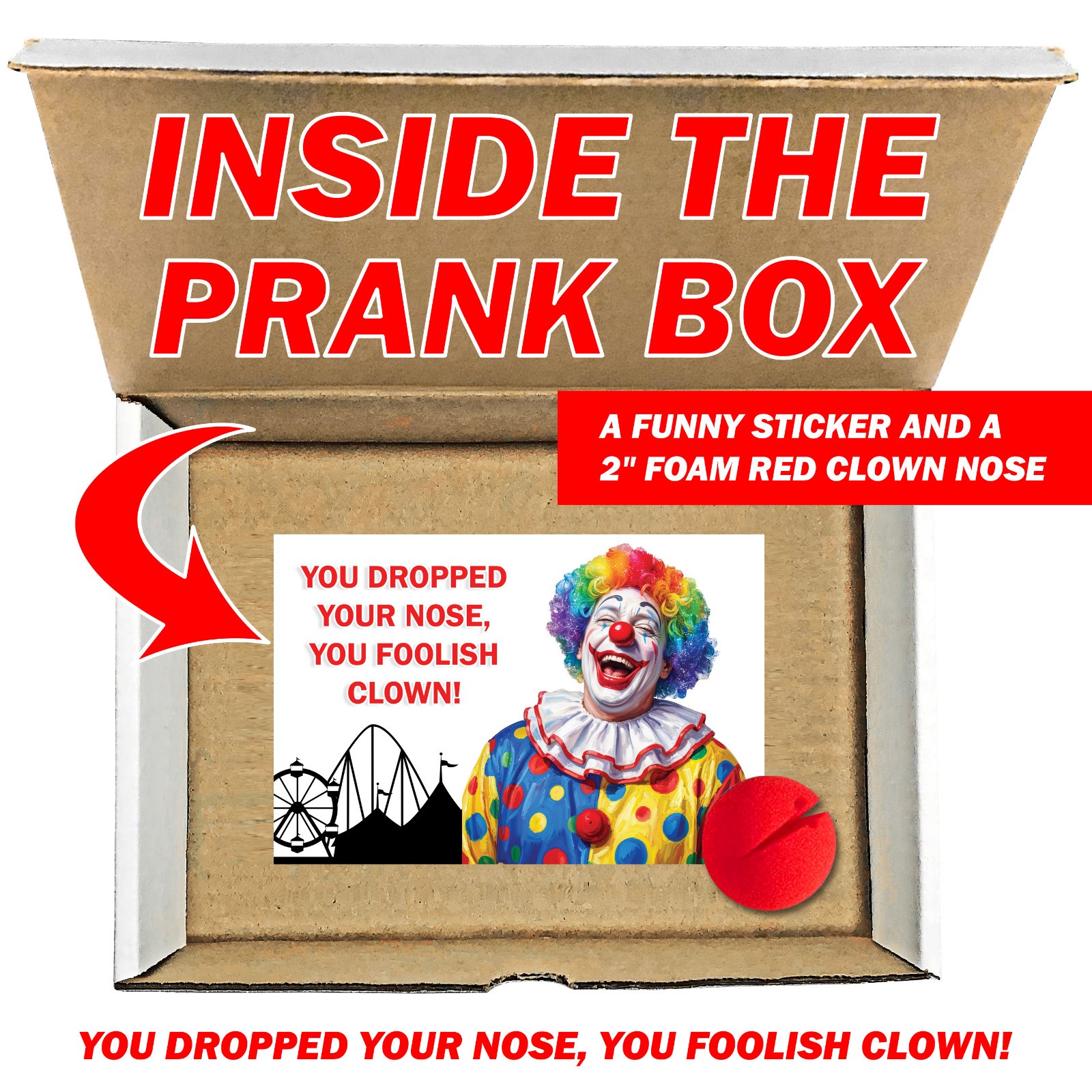 Foolish Clown Prank Mail Sent Anonymously!