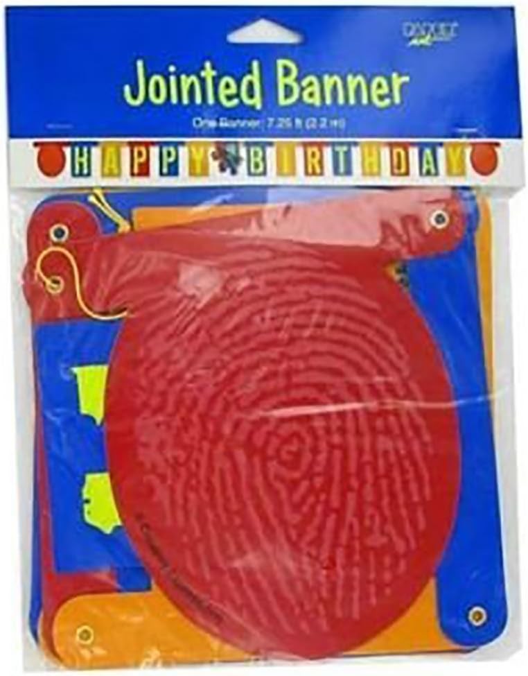 Top Secret Agent Detective Spy Birthday Party Decoration Jointed Letter Banner