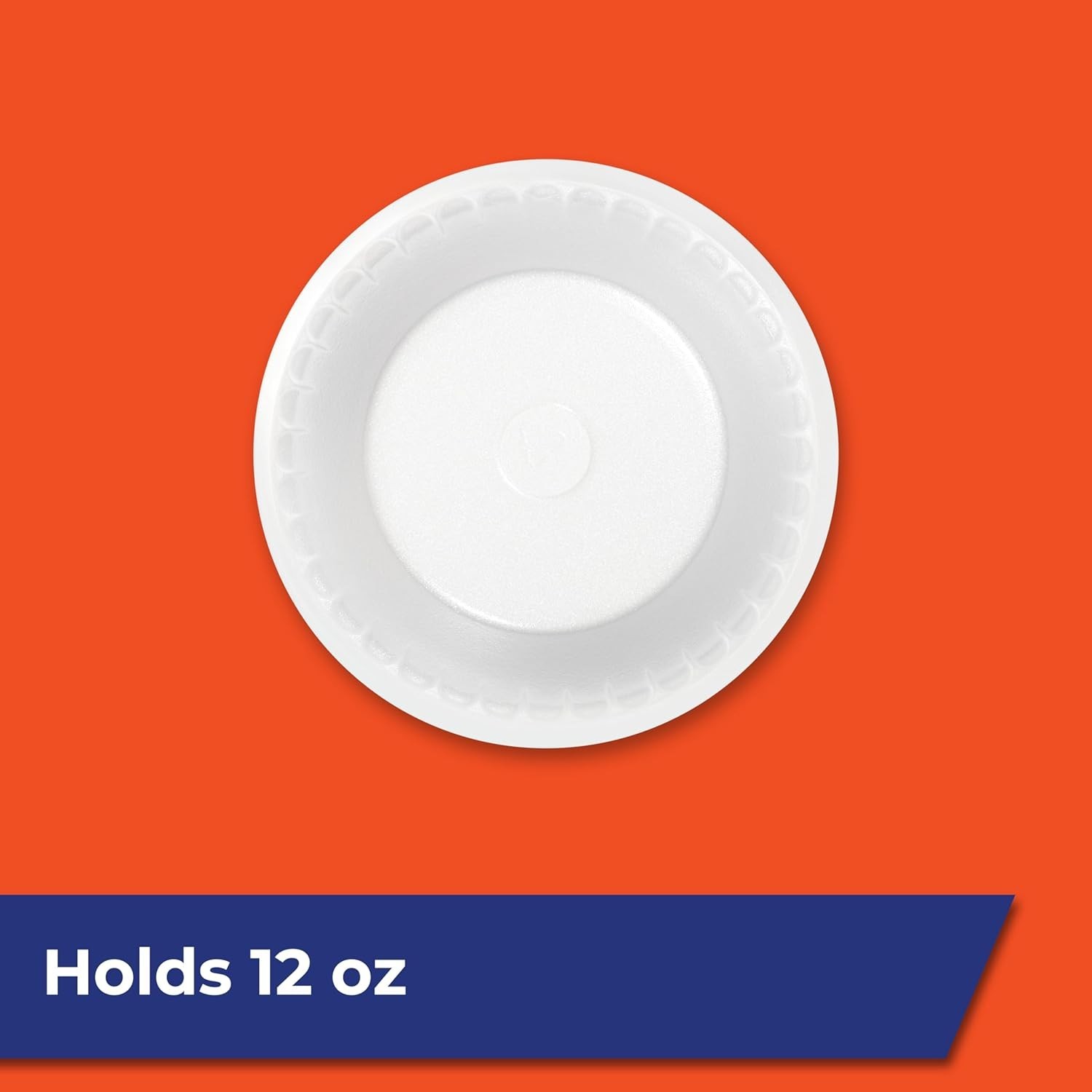 Everyday 12 Ounce Foam Bowls – 50 Count Leak-Proof and Durable for Any Occasion