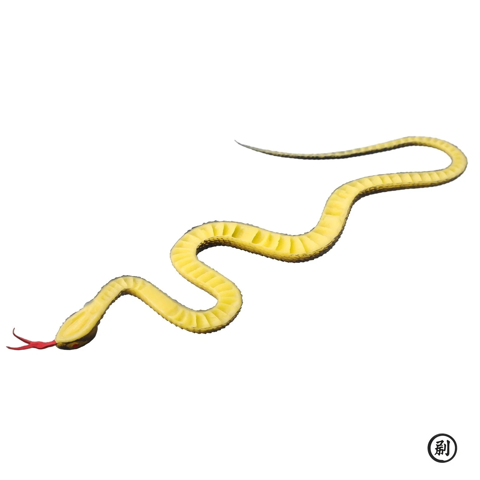 Fake Rubber Snake Toy, 45Cm Realistic Prank Trick Toy with Tongue Stick Out, Per