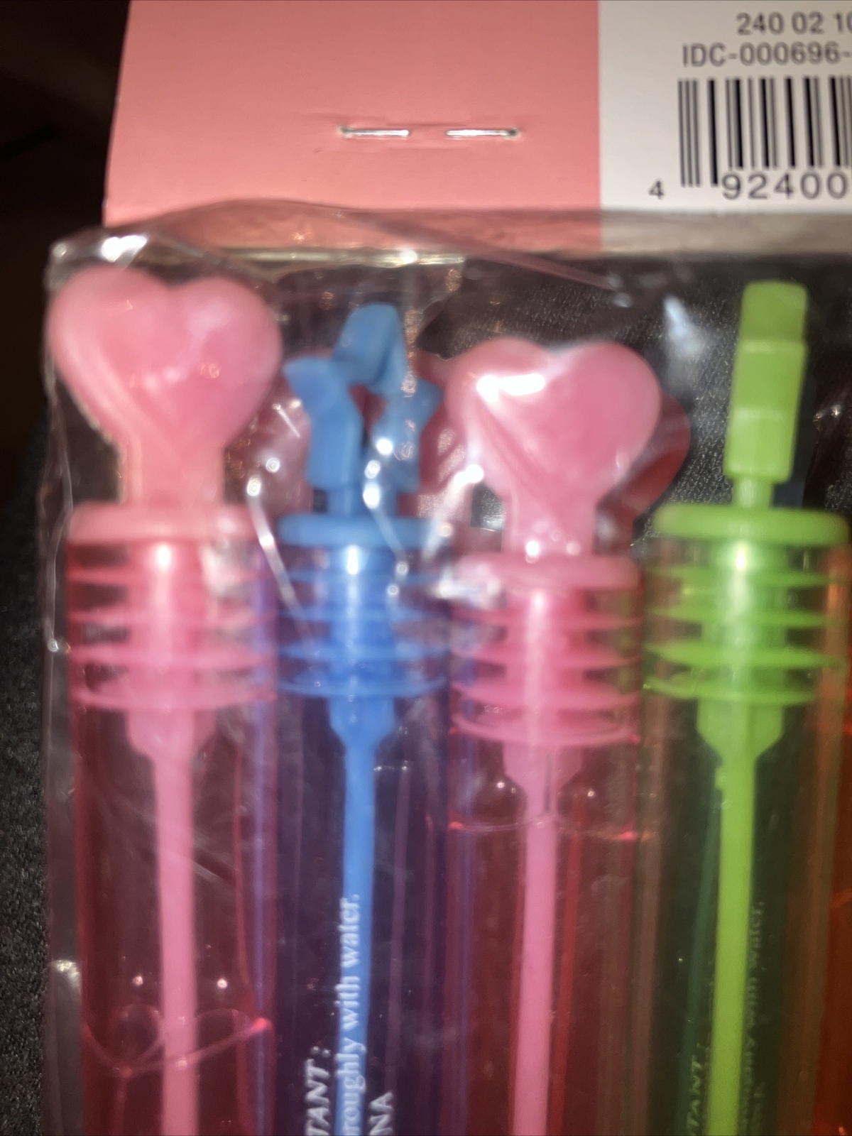 Children’s Unisex New Target Spritz 16 Party Bubble Sticks With Hearts & Stars