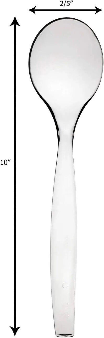 9 Pcs Disposable Serving Utensils Plastic Serving Spoons 10″ Forks 10″ Tongs 6″