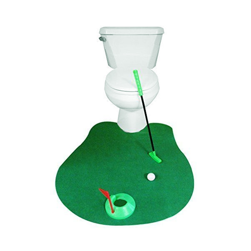 Potty Putter for Bathroom – Gag Gift for Golf Enthusiasts