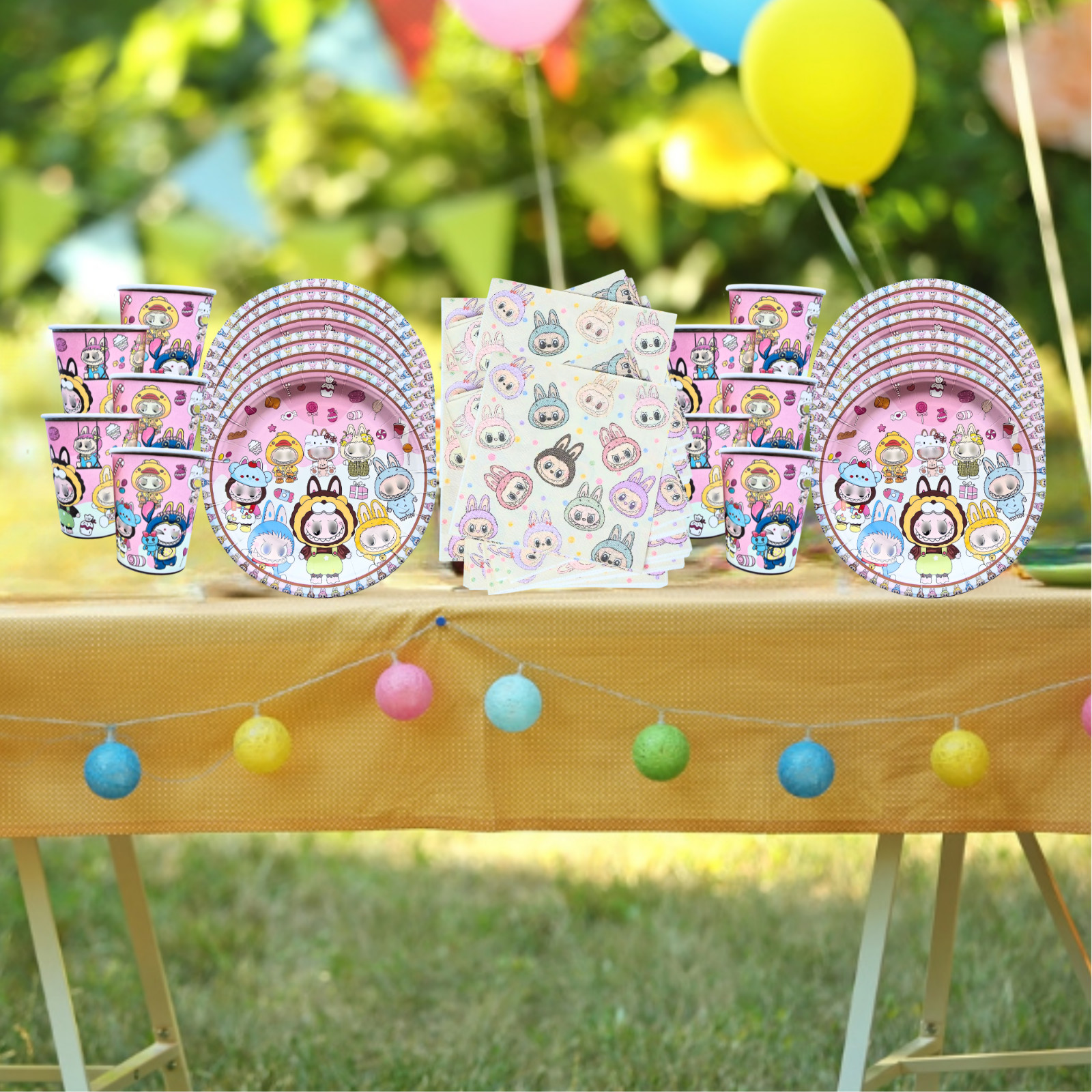 TOY MOVIE PARTY SUPPLIES BIRTHDAY DECORATION BALLOON TABLEWARE SWIRL DISPALY