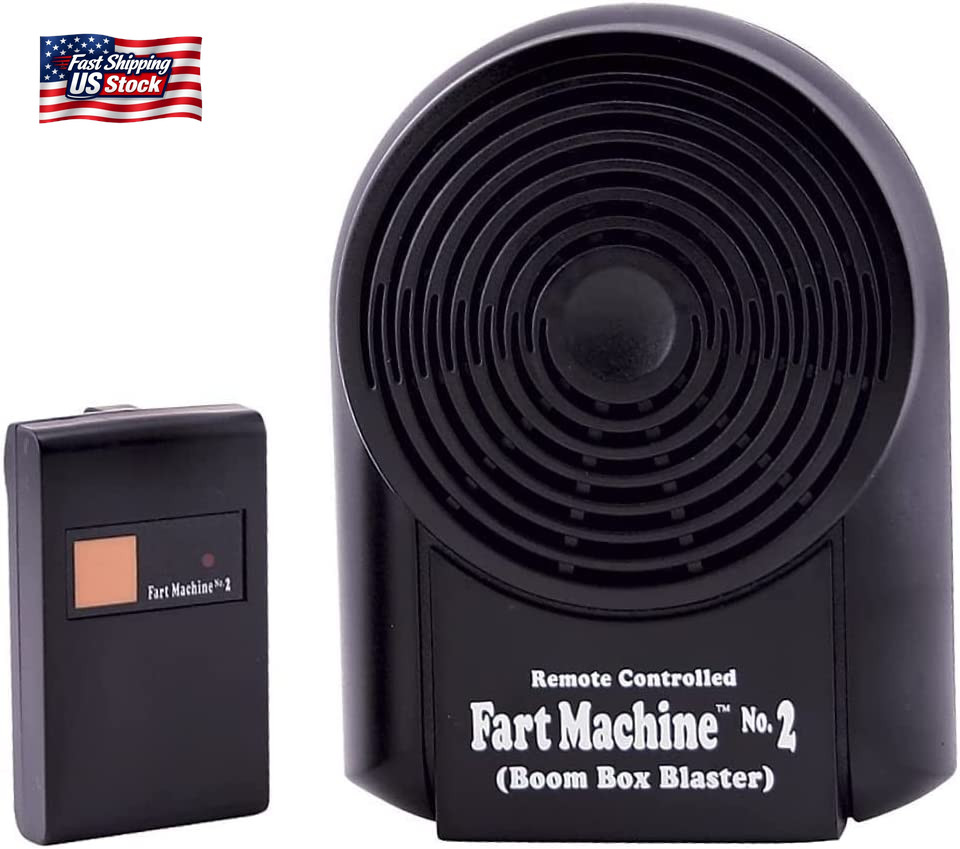 T.J. Wisemen, Inc. Remote Controlled Fart Machine #2 with Boom Box Technology –
