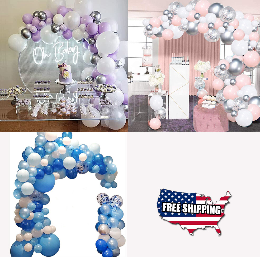 Multi Color Latex Balloon Party Wedding Anniversary Birthday Decor Up to 90 PCS