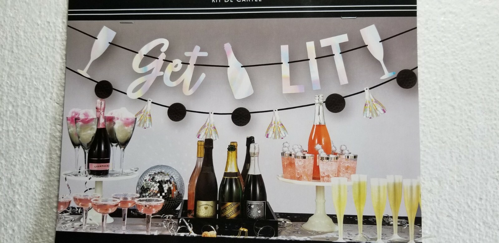 Party “GET LIT” Banner Kit Party Decorations Adult Party FUN Any Occasion