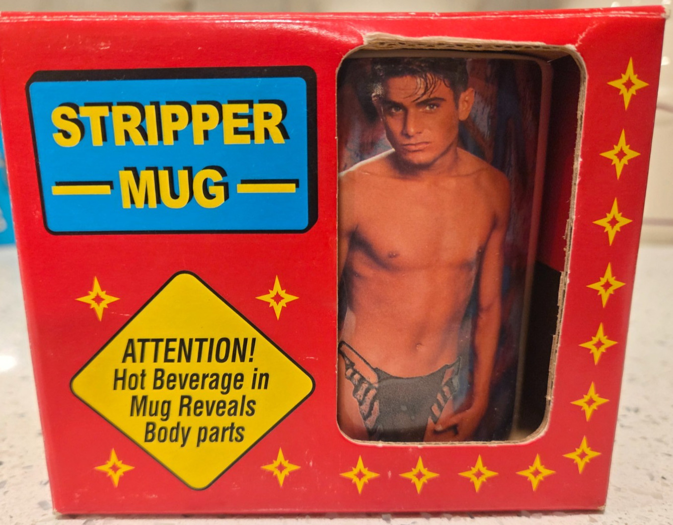 STRIPPER MUG BACHELORETTE PARTY NAUGHTY NOVELTY