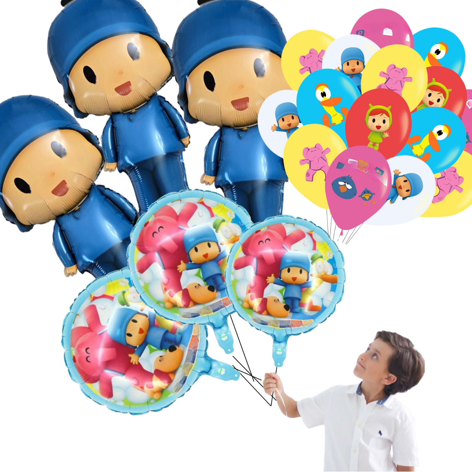 Pocoyo pato birthday party supplies favor centerpiece decoration event theme