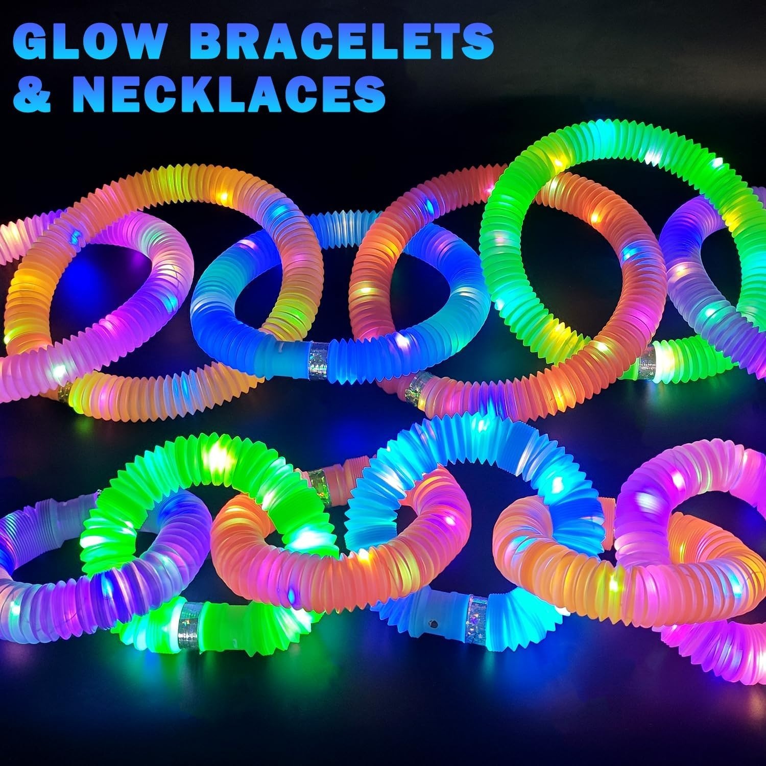 Vibrant Glow Stick Party Supplies – 24 PCS Glow Accessories for Any Occasion