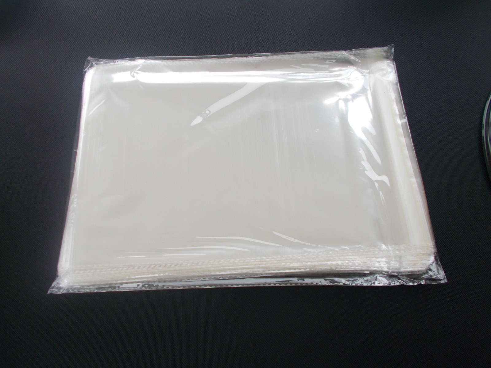 25 9×12 SELF SEAL LIP & TAPE CLEAR POLY/CELLO BAGS 1.5 MIL