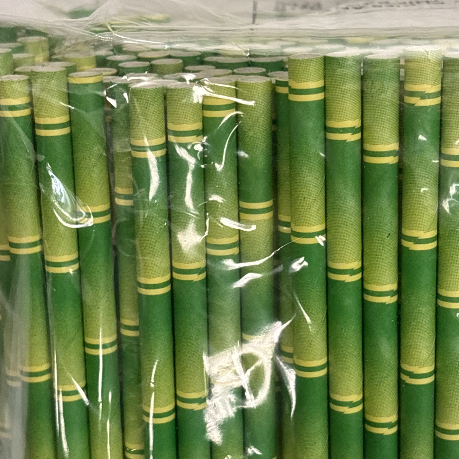Biodegradable Bamboo Paper Drinking Straws 500 Wholesale Cost Tiki Party Wedding