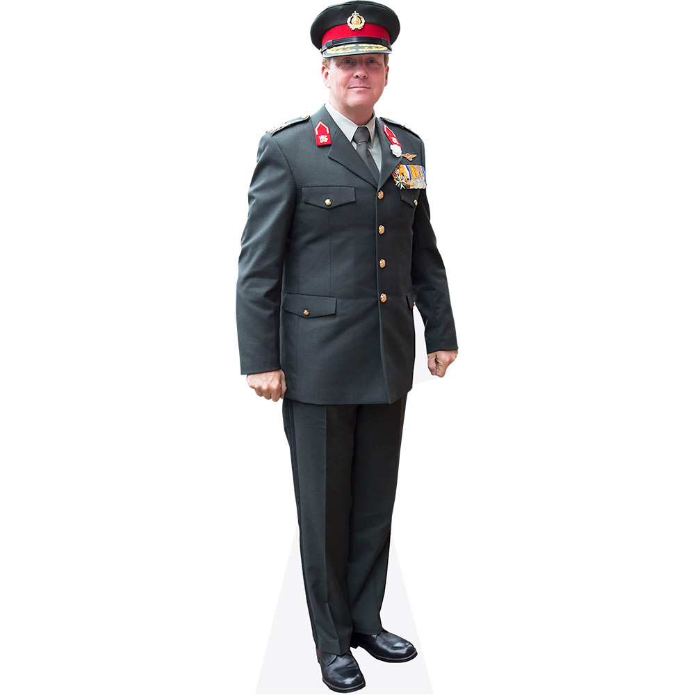 King Willem-Alexander Of The Netherlands (Uniform) Life Size Cutout