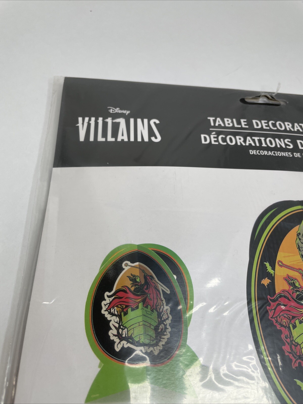 Disney Halloween Villains Haunted House Carnival Party Table Decorating Kit