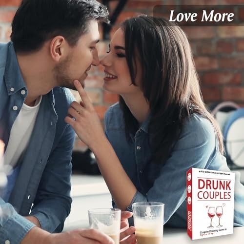DRUNK COUPLES – 100 Fun & Stylish Drinking Game for Couples
