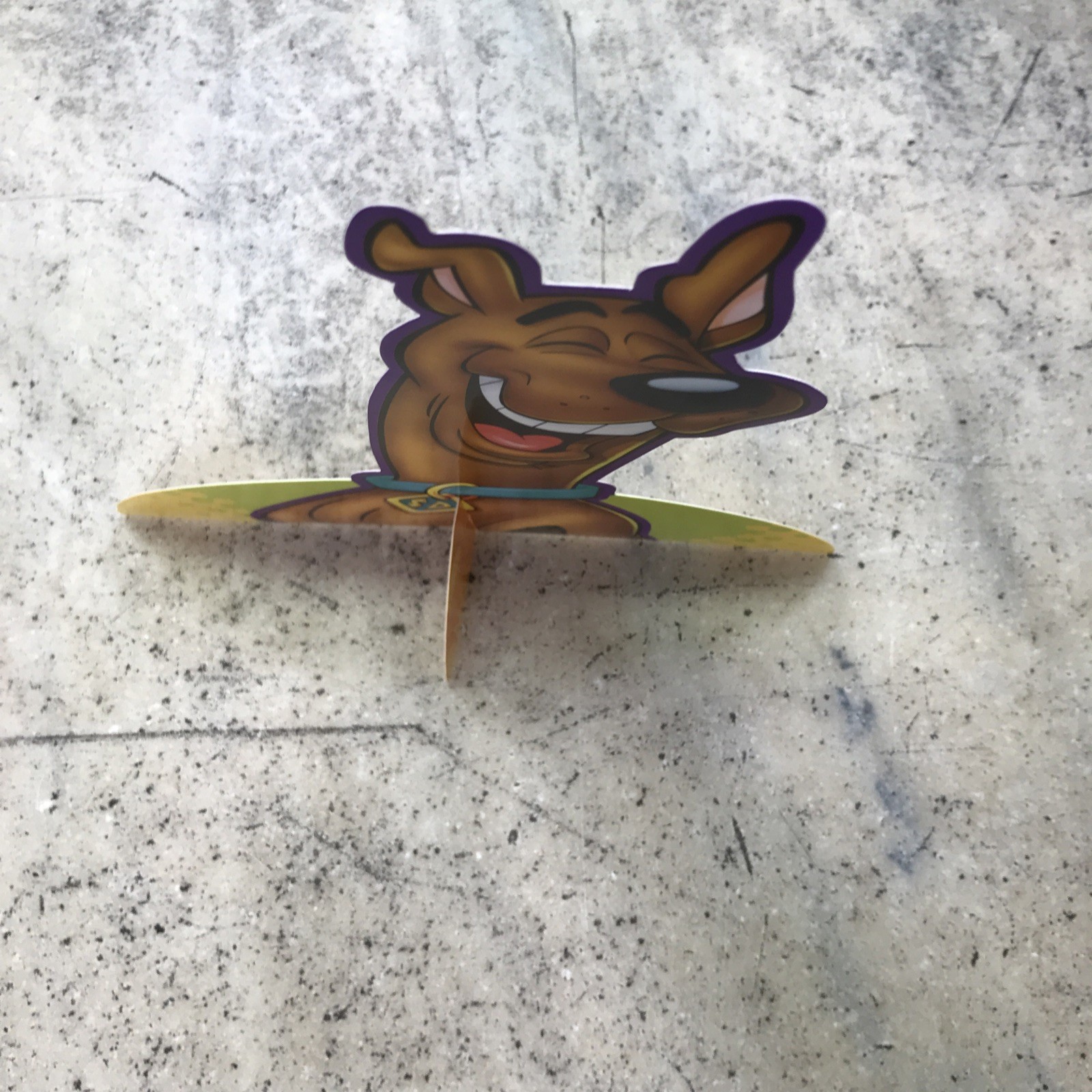 Vintage Scooby Doo Birthday Party Table Centerpiece Decor Halloween Party Stande