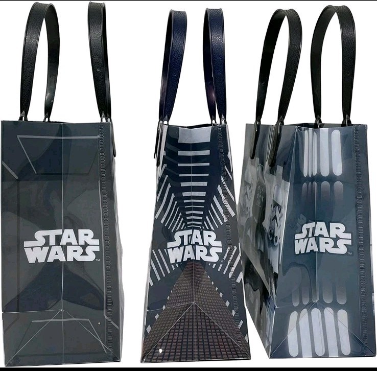 Disney Star Wars Licensed 12 Party Favor Reusable Goodie Medium Gift Bags 6″