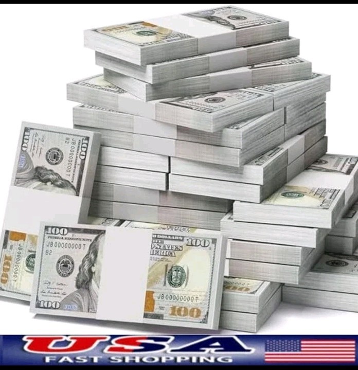 10 Fake Cash Dollars Money Movie Prop Games Prank $100 Dollar Bills Realistic