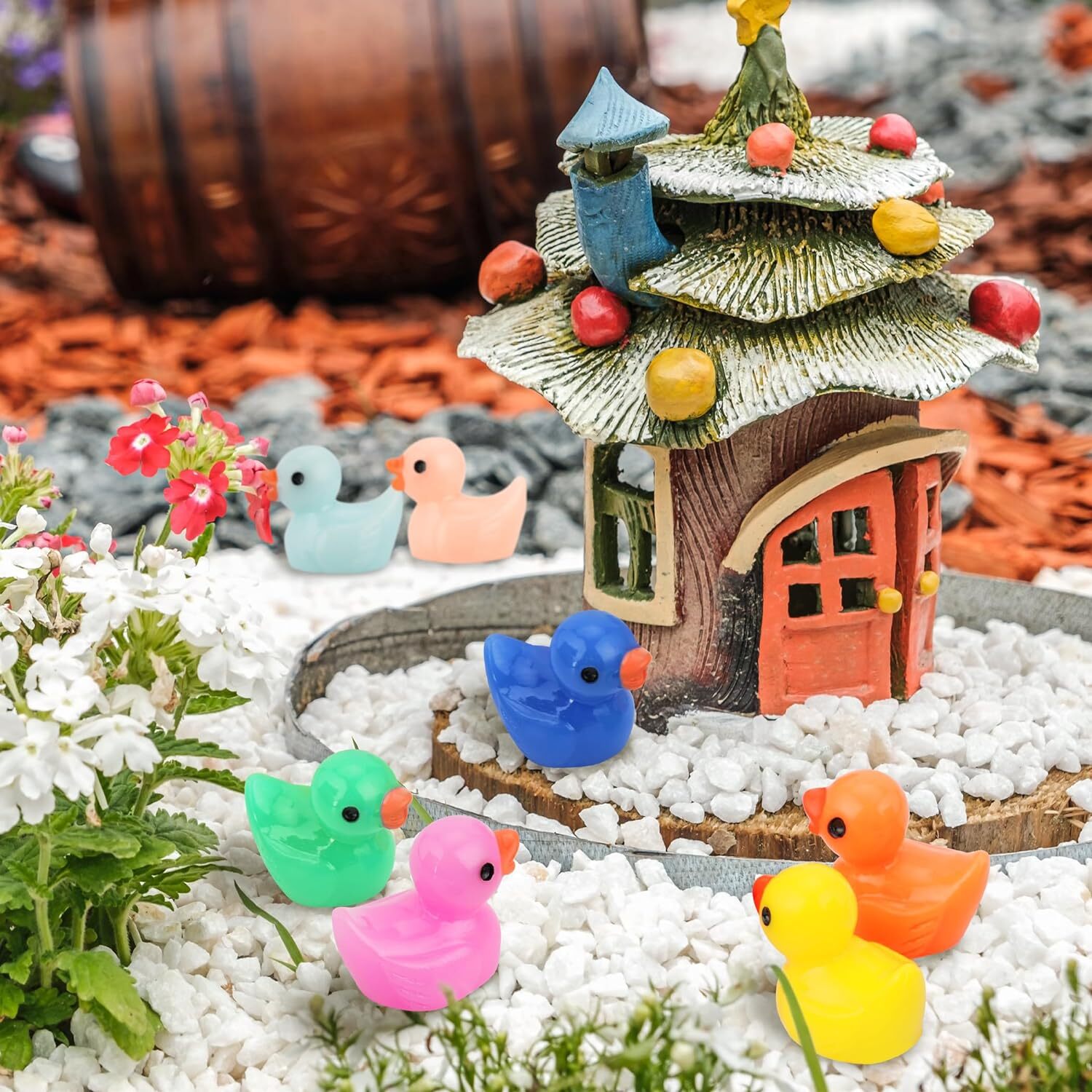 260 Pack Jeep Resin Ducks In Bulk 13 Color Ducks For Ducking Cruise Ducks Small