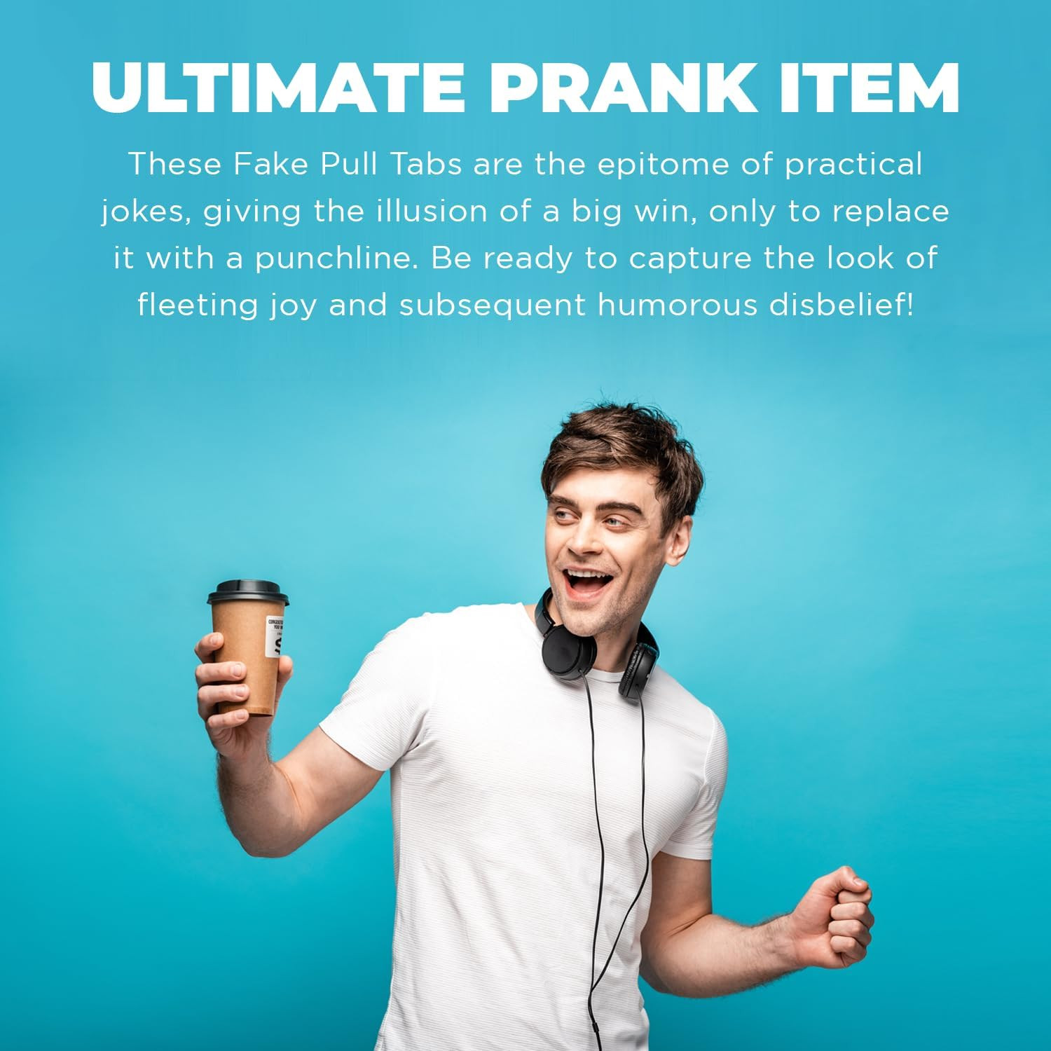 12 X Peel-Play-Win Prank Lottery Ticket – Fake Lottery Tickets and Prank Gag Scr