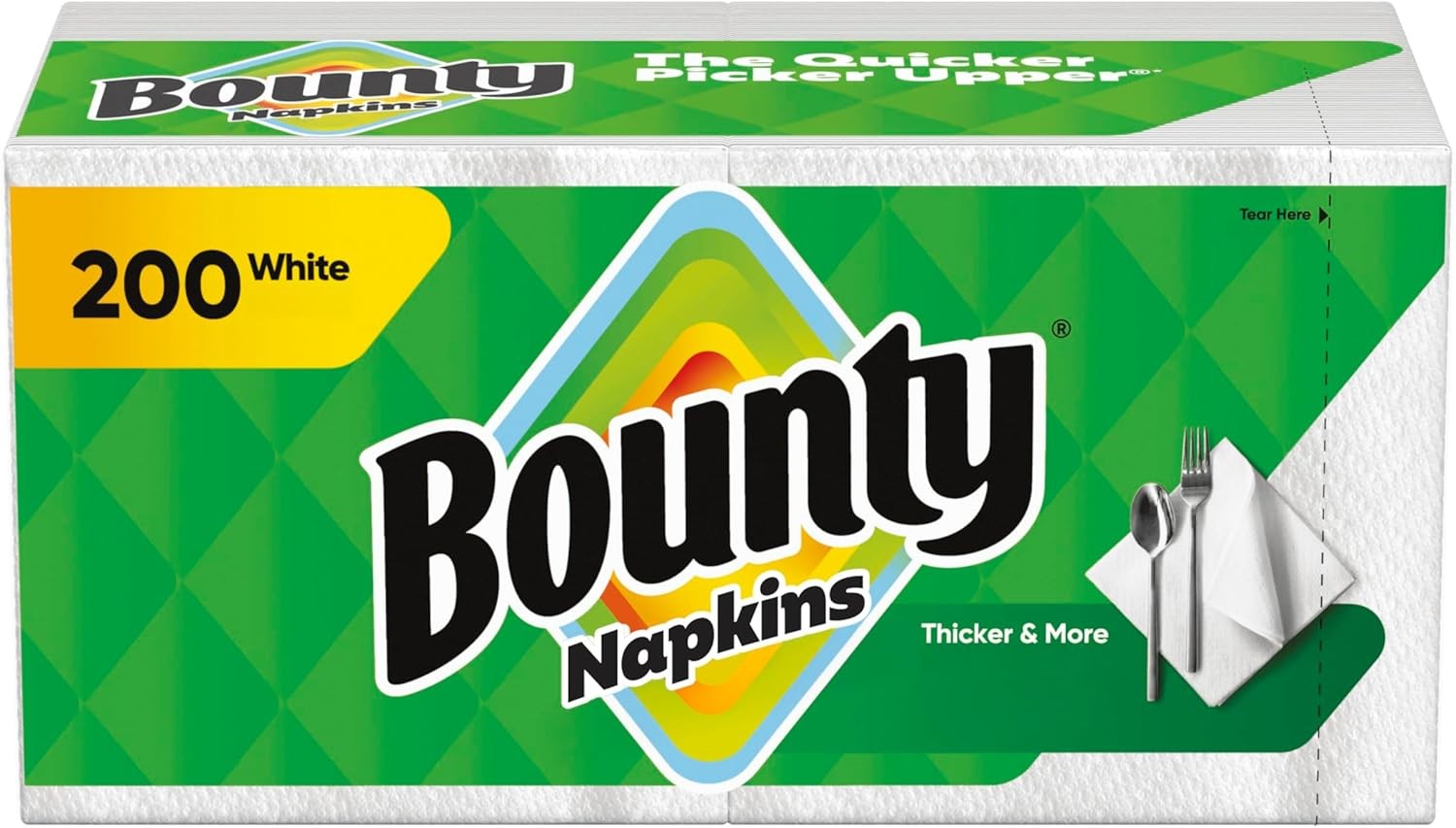 400 Count White Paper Napkins Large Bulk Pack Disposable Dinner Tableware