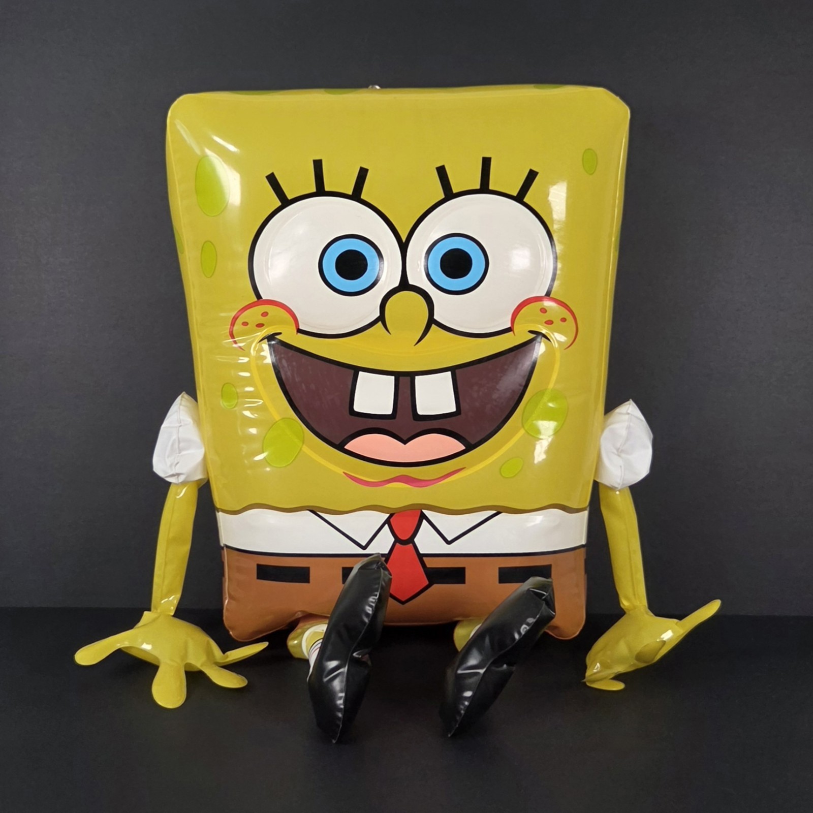 2001’s Stephen Hillenburg Signed Sponge Bob Square Pants 24″ Inflatable Display