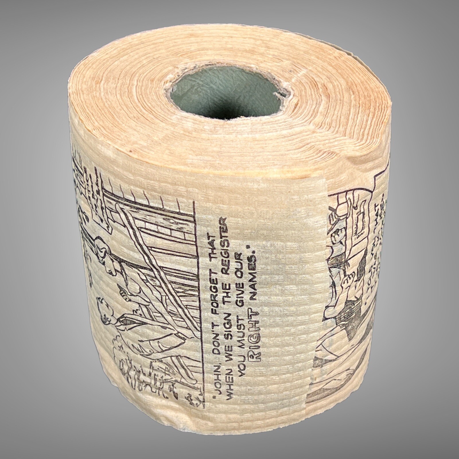 Vintage Sexist Adult Humor Toilet Paper Gag Gift Funny