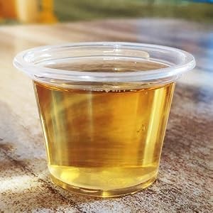 500 Count -1 oz Disposable Shot Glasses,Shatterproof No Lids, 1oz Jello Shot