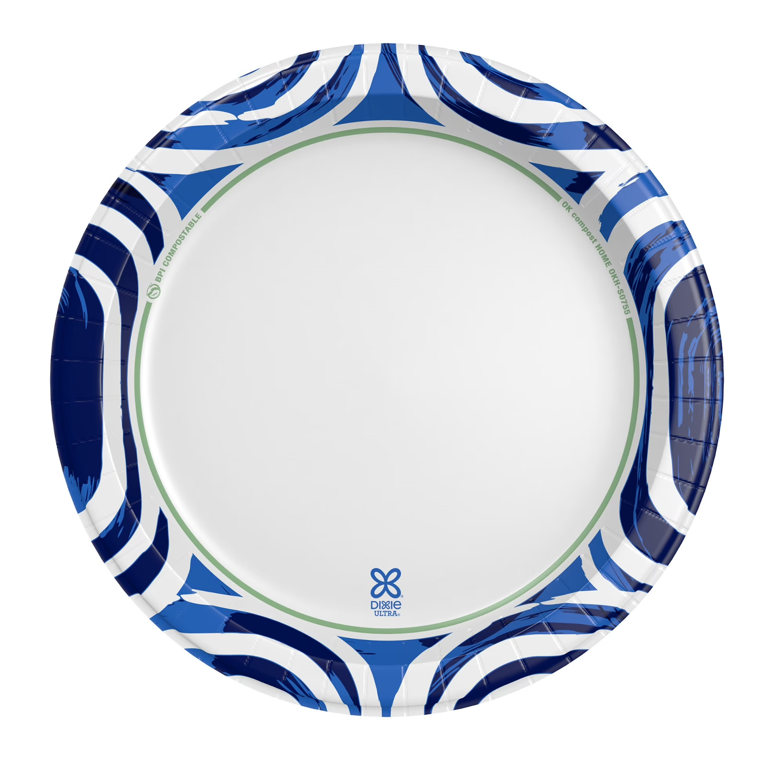 Dixie Ultra Disposable Paper Plates, 10″, Multi-Color, 100 Count