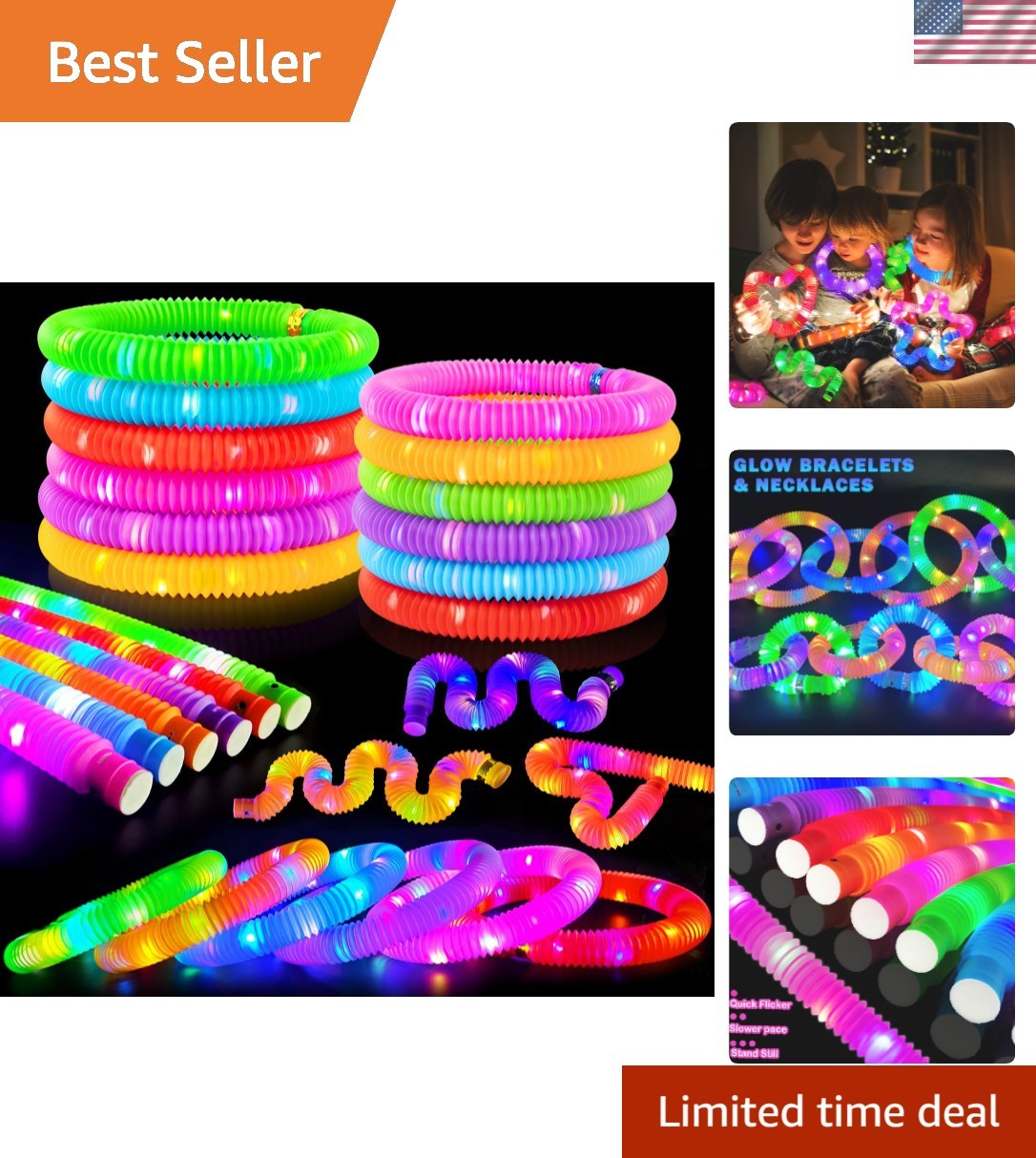 Vibrant Glow Stick Party Supplies – 24 PCS Glow Accessories for Any Occasion