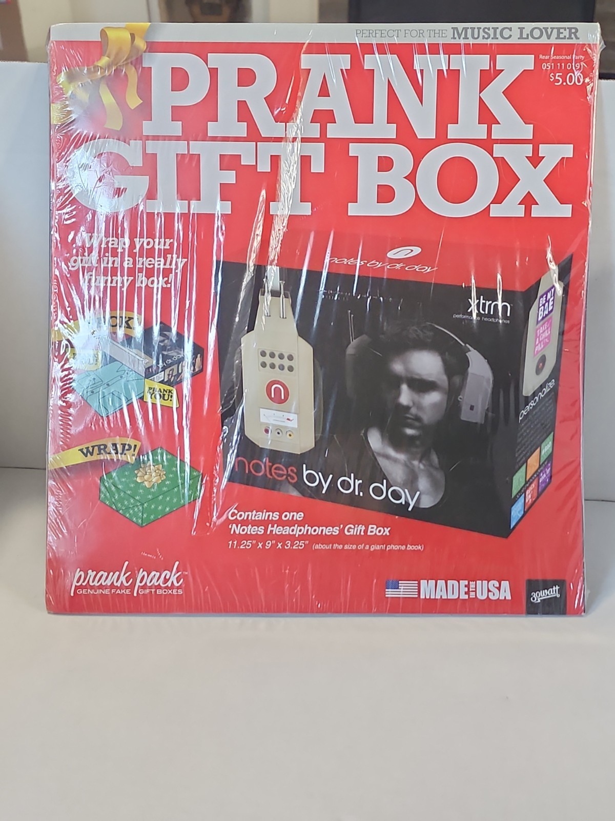 PRANK GIFT BOX PARODY Notes by dr. day Joke Gift Box *READ (T191)