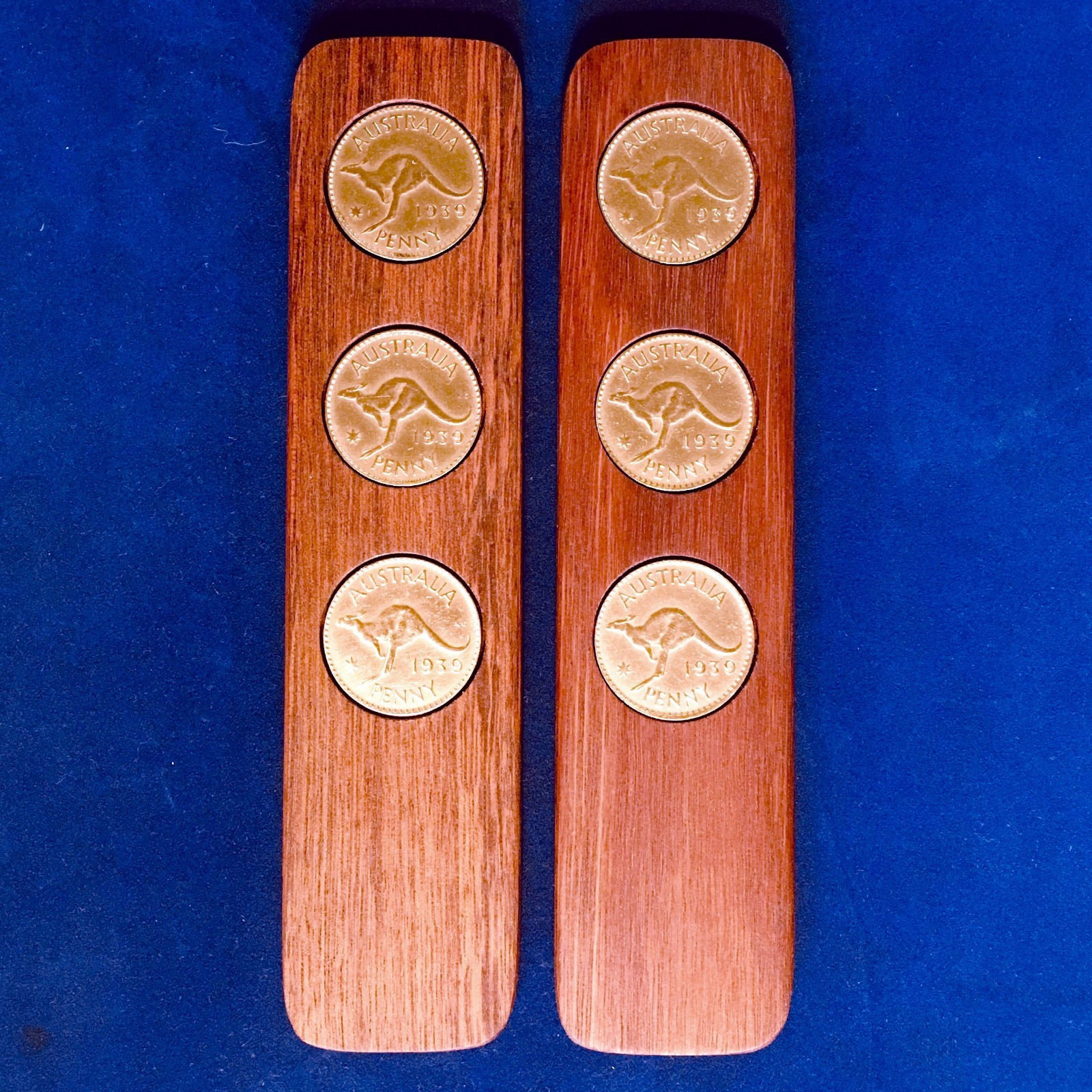 40th Birthday Present – 1986 Australian Penny 2UP Game – ANZAC Day Two-Up