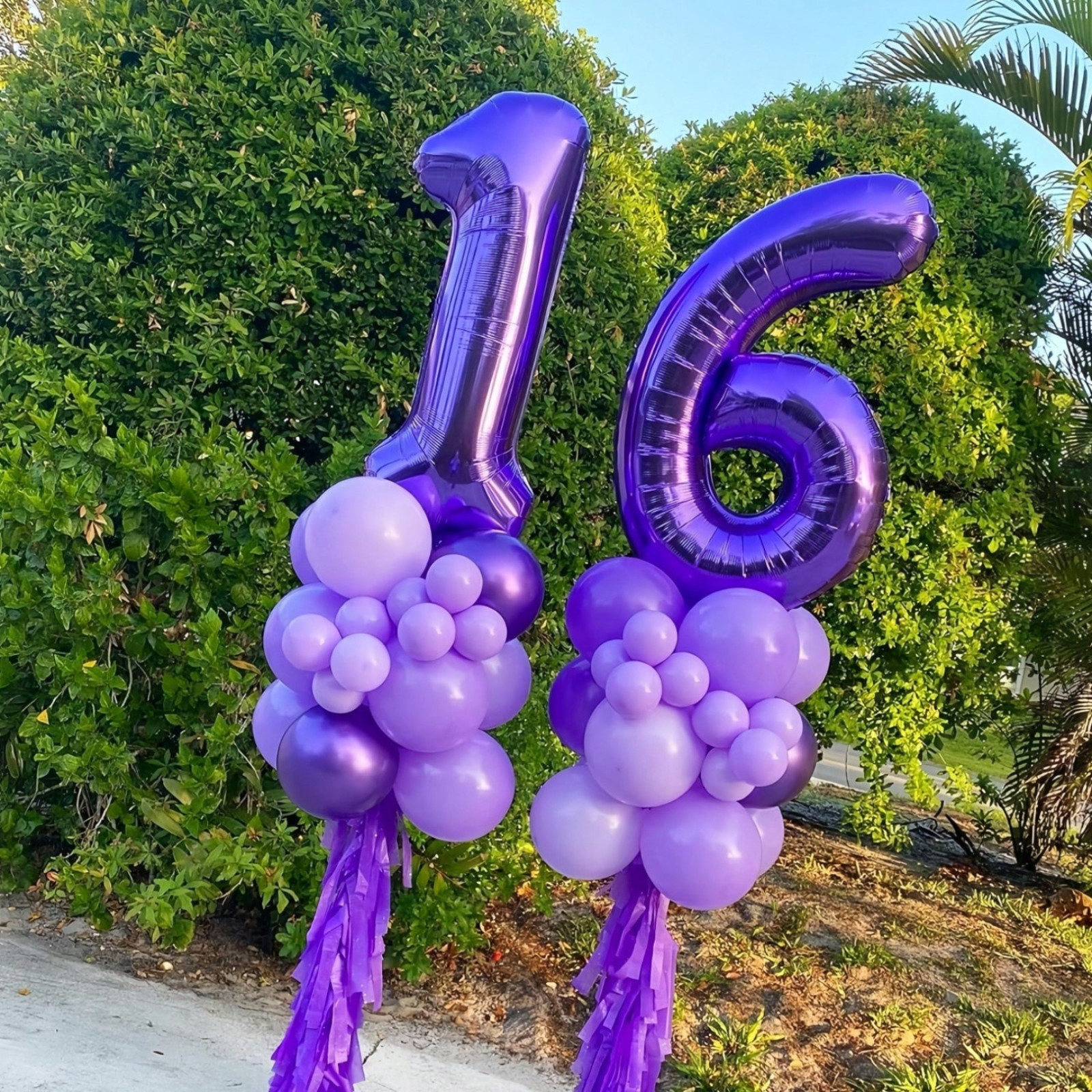 Large Number Balloons 40 Inch Foil 0-9 Giant Helium Air Birthday Party Decor USA